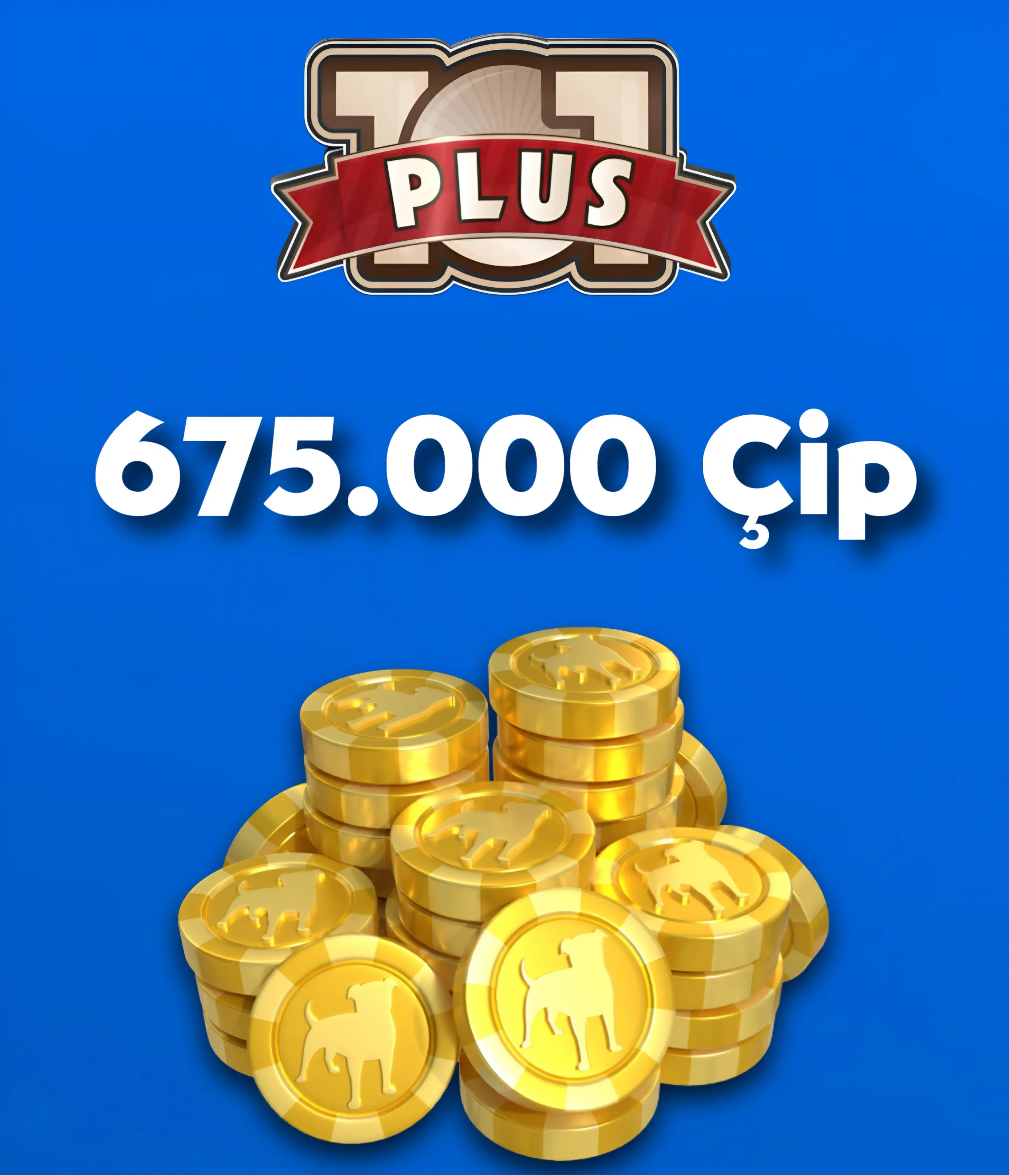 101 Okey Plus 675.000 Çip