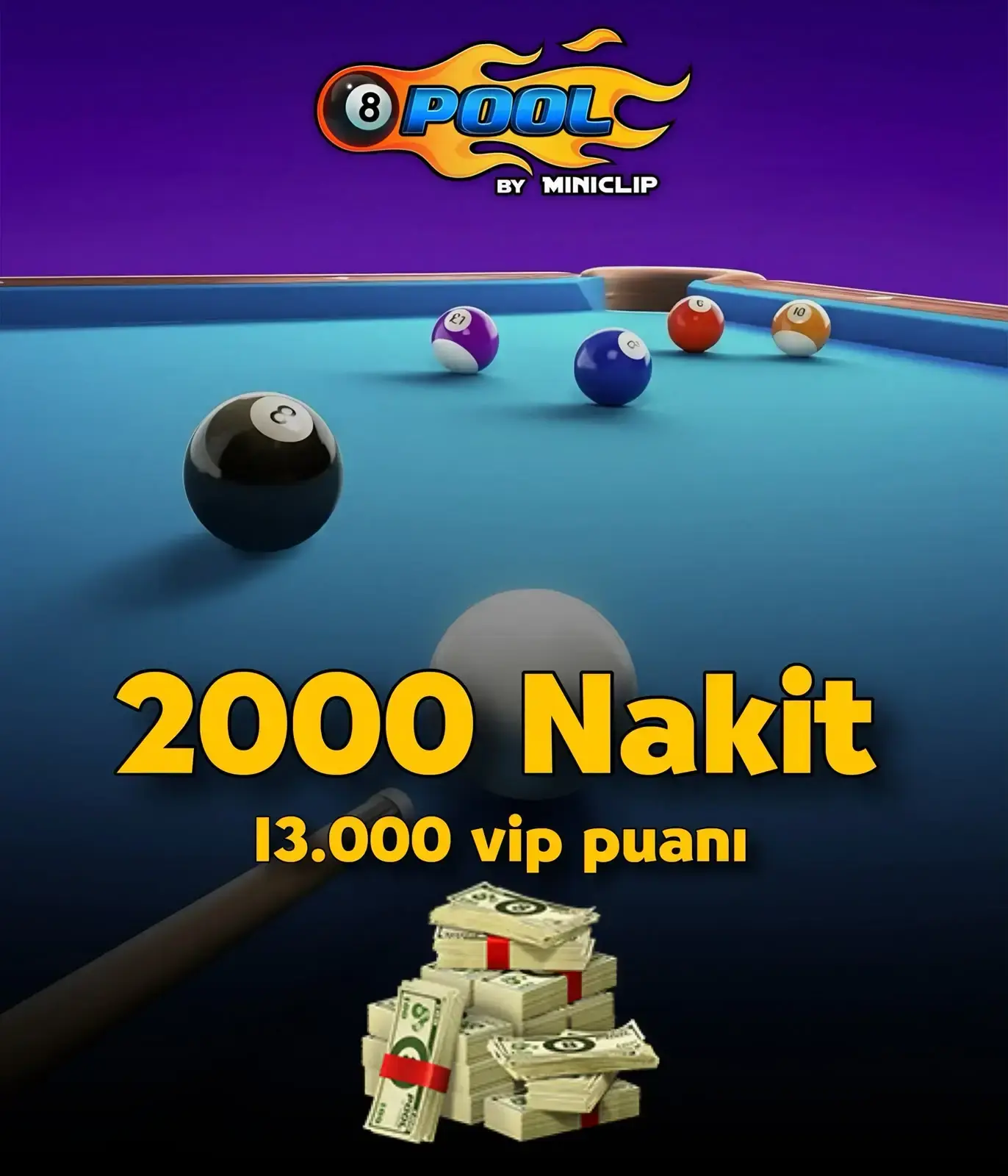 8 Ball Pool 2000 Nakit