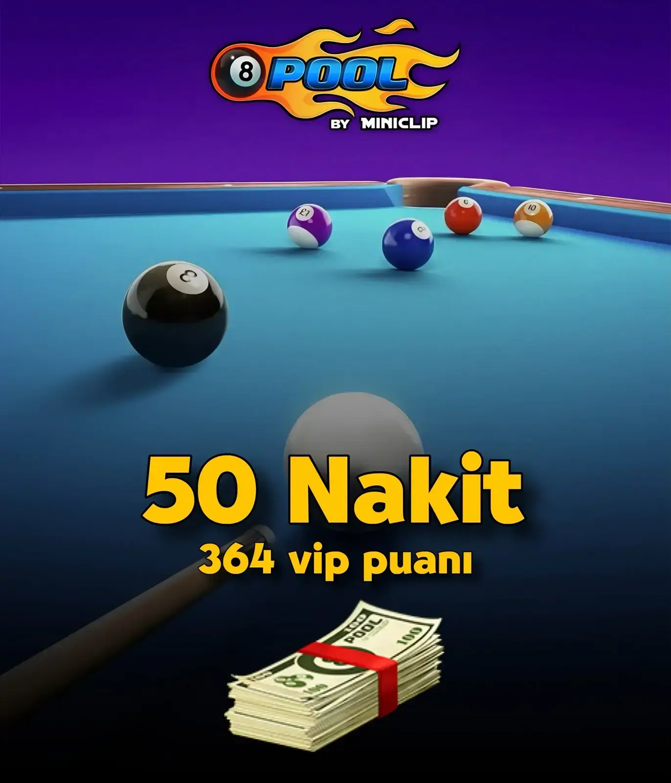 8 Ball Pool 50 Nakit