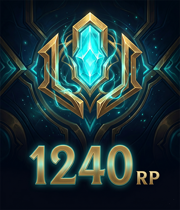 League Of Legends 1240 RP - 10 EUR