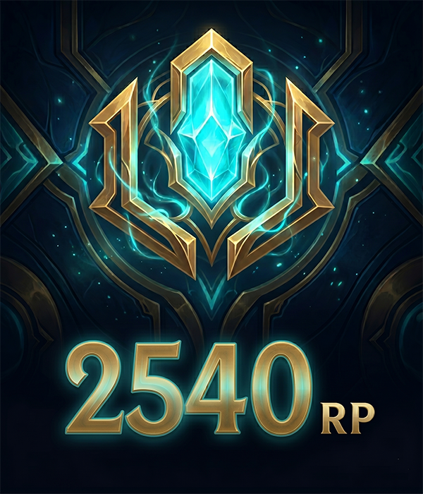 League Of Legends 2540 RP - 20 EUR