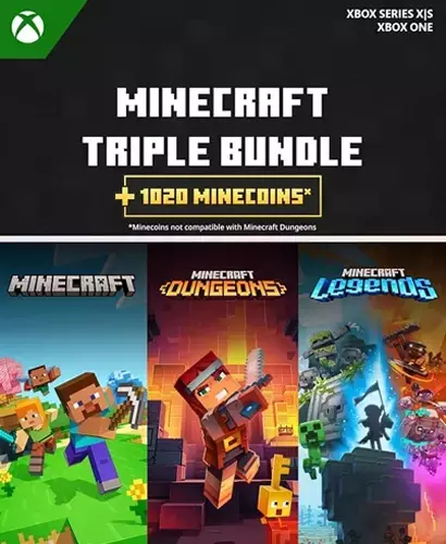Minecraft Triple Bundle Xbox