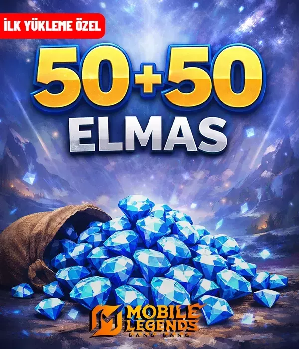 Mobile Legends 50+(50 Bonus) Elmas
