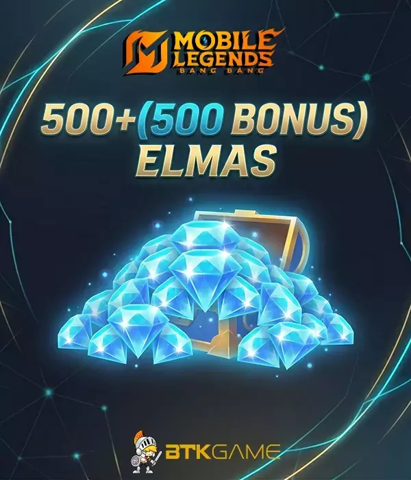 Mobile Legends 500+(500 Bonus) Elmas