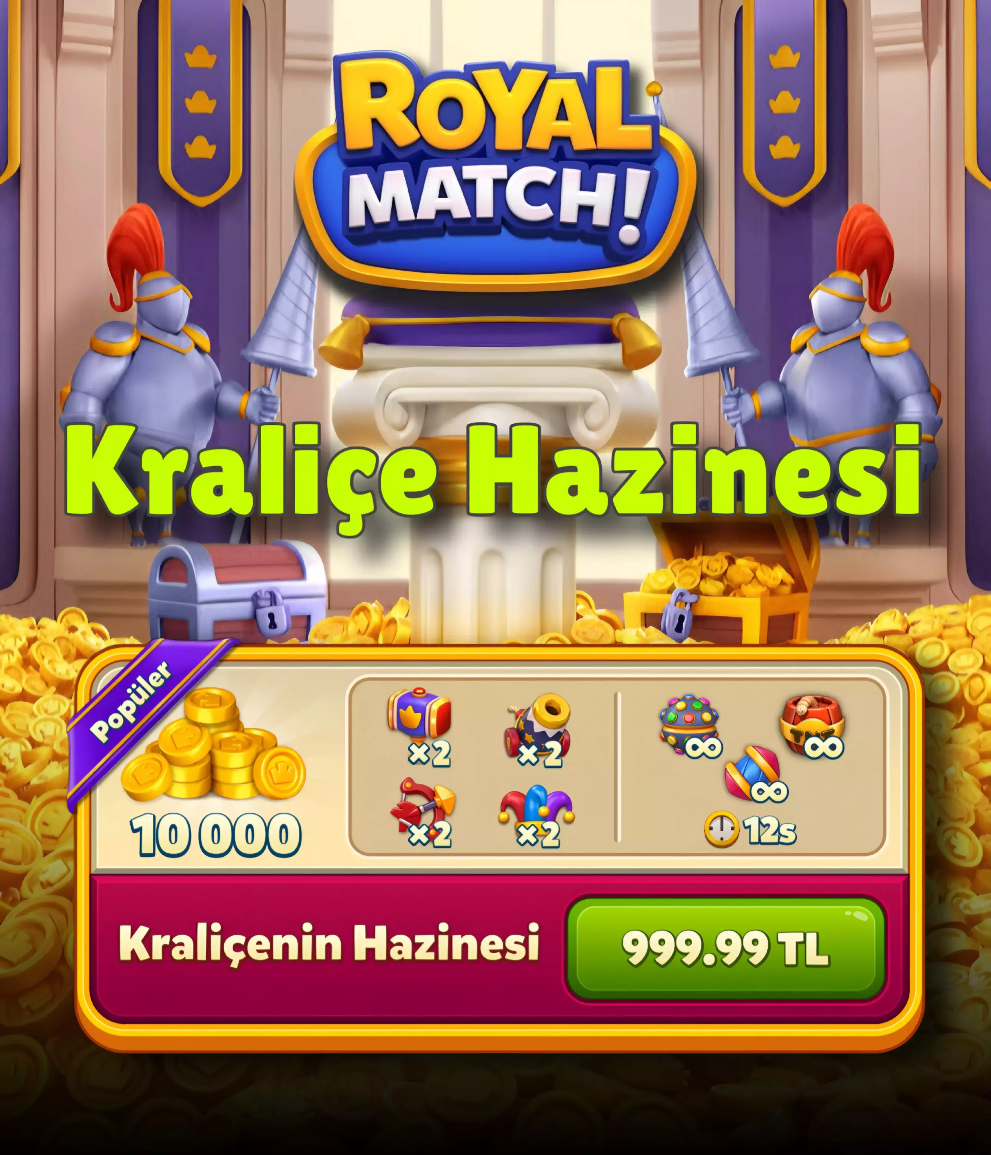 Royale Match Kraliçenin Hazinesi
