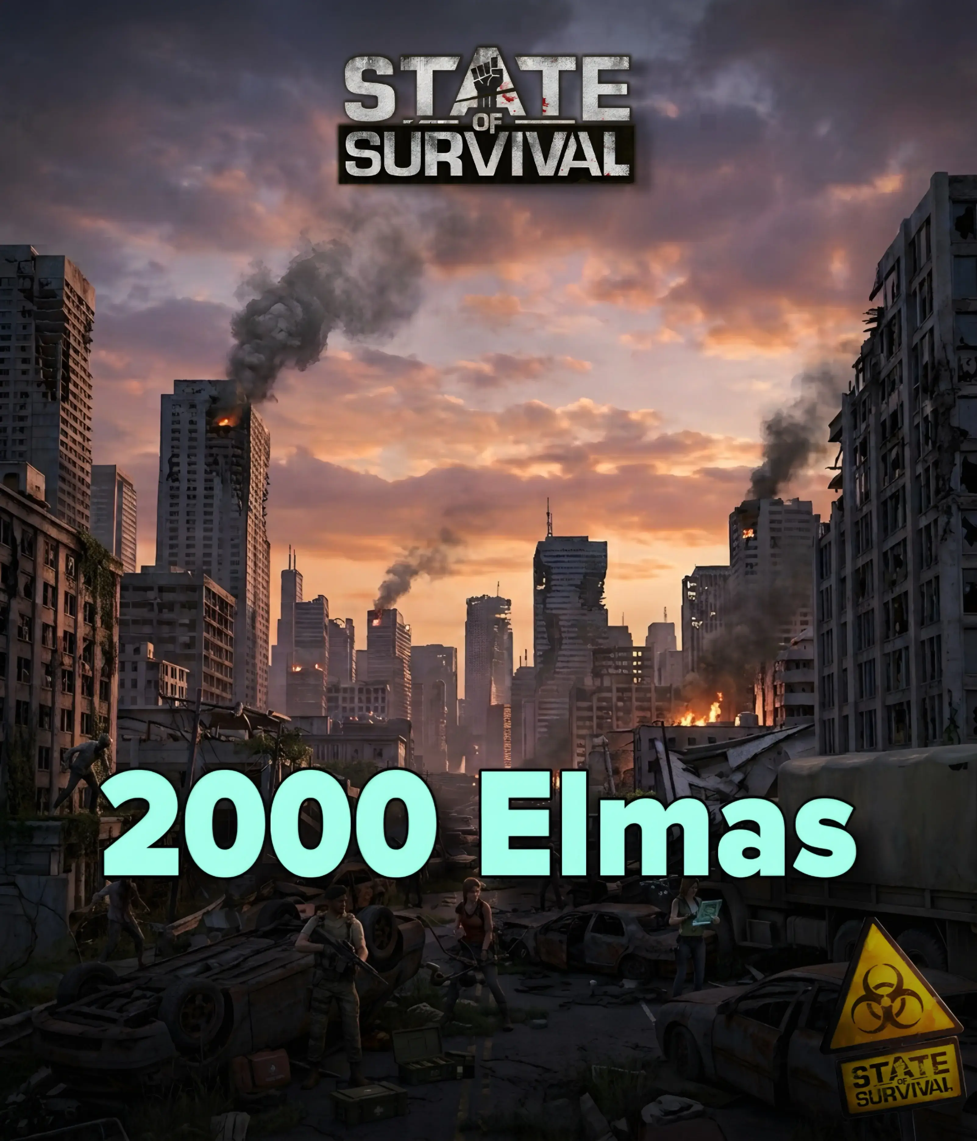 State Of Survival Zombie Wars 2000 Elmas