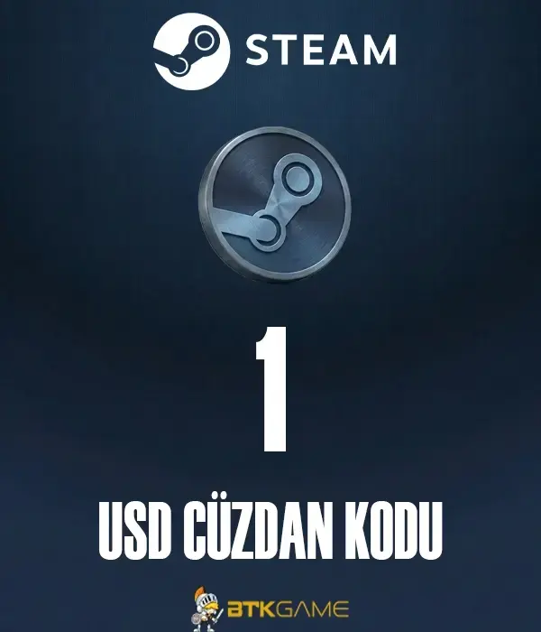 Steam 1 USD Cüzdan Kodu