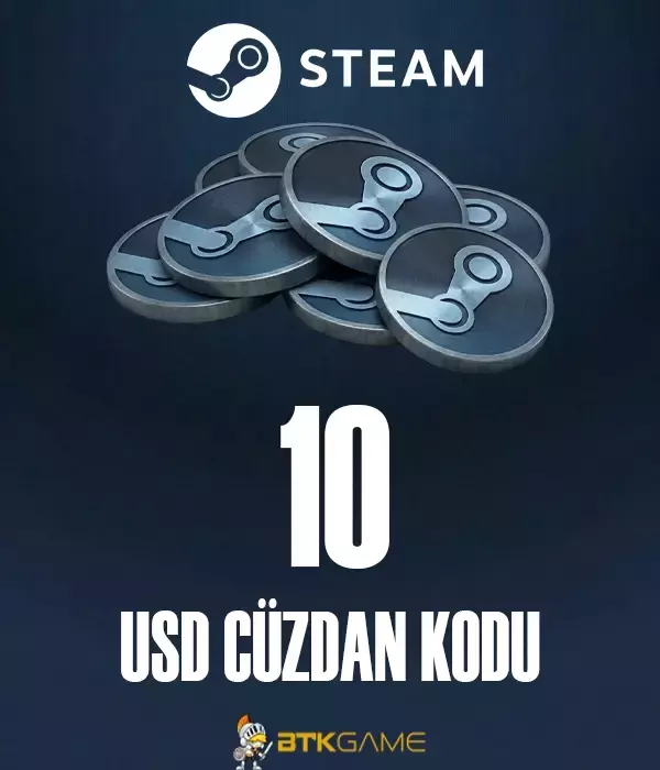 Steam 10 USD Cüzdan Kodu