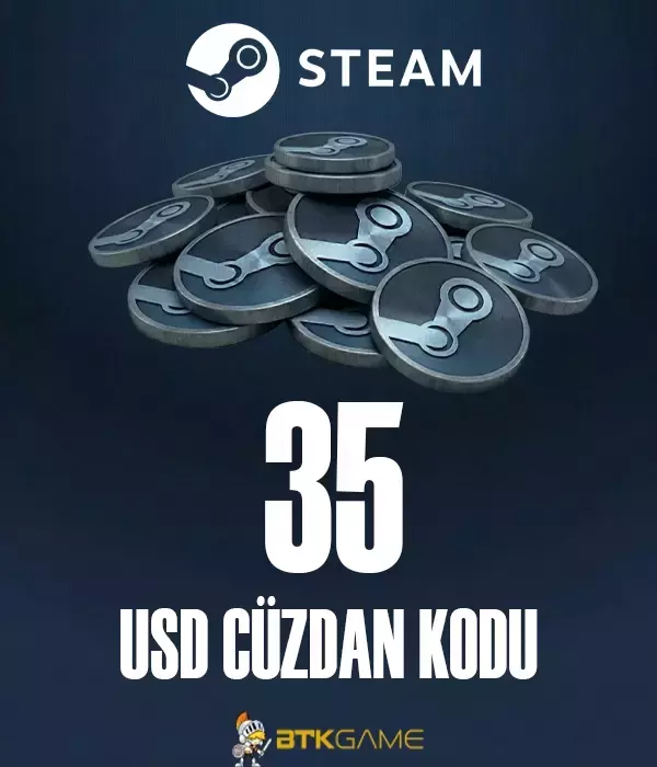 Steam 35 USD Cüzdan Kodu