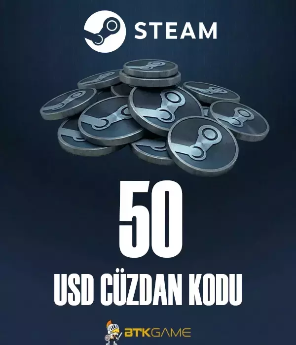 Steam 50 USD Cüzdan Kodu