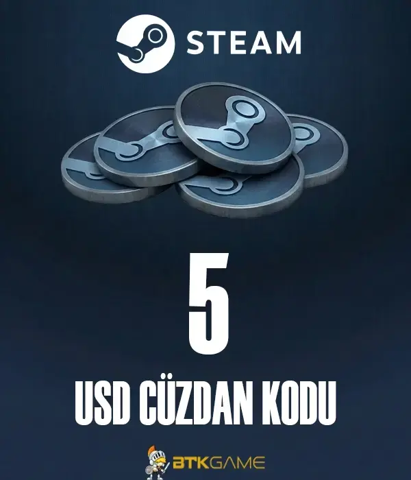 Steam 5 USD Cüzdan Kodu