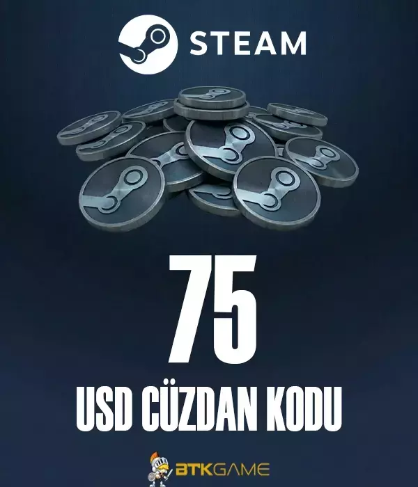 Steam 75 USD Cüzdan Kodu
