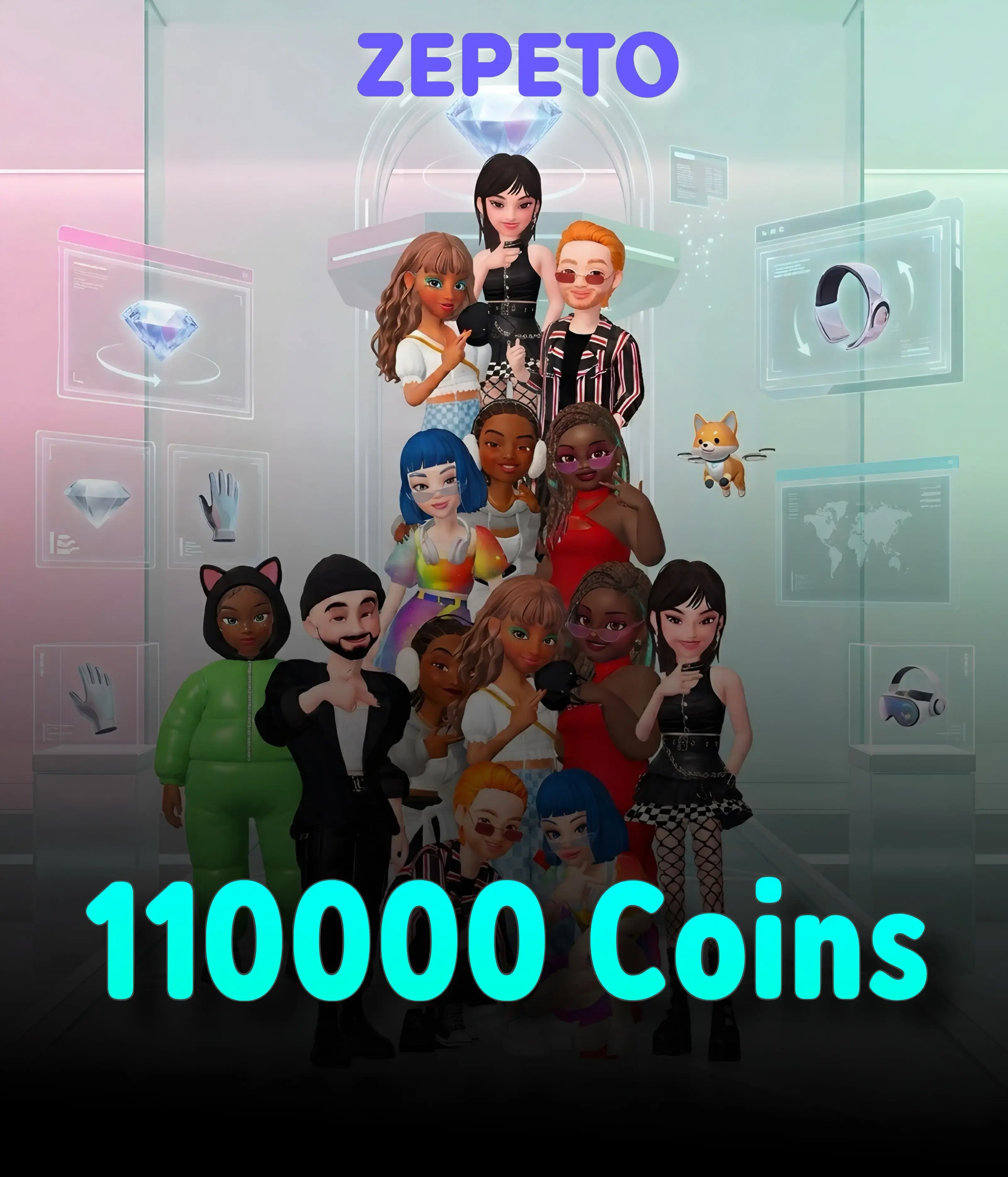 110000 Coins