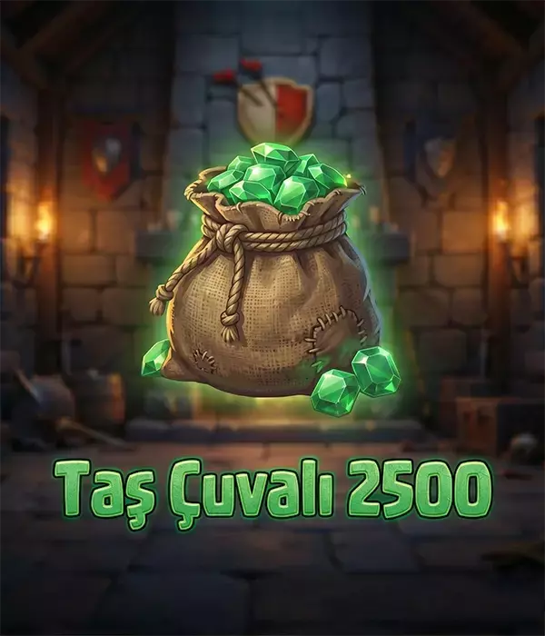 Clash of Clans 2500 Taş - Google Play (Android)
