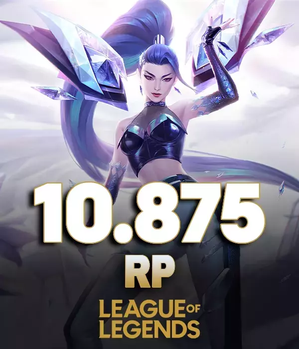 League Of Legends 10875 RP