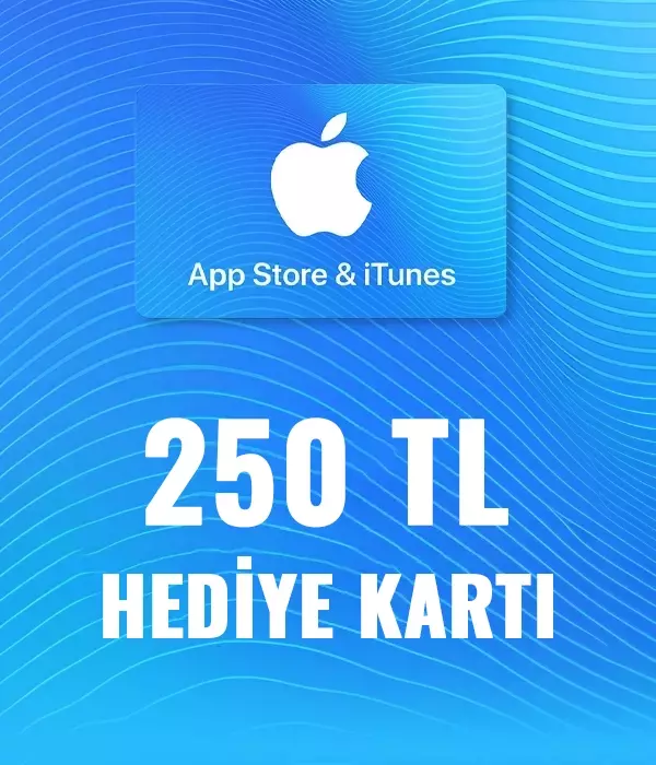 App Store & İtunes Hediye Kartı 250 TL