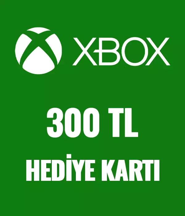 Xbox Live 300 TL Hediye Kartı