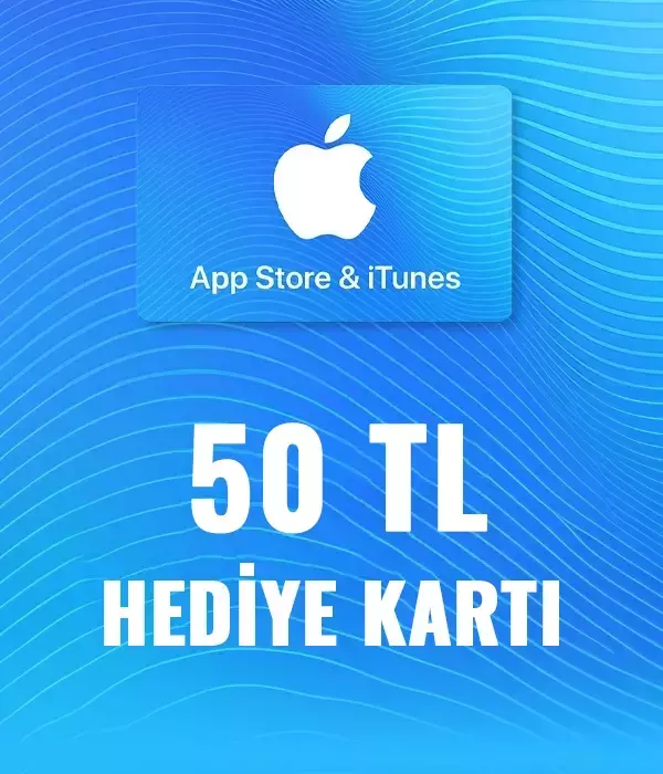 App Store & iTunes Hediye Kartı 50 TL