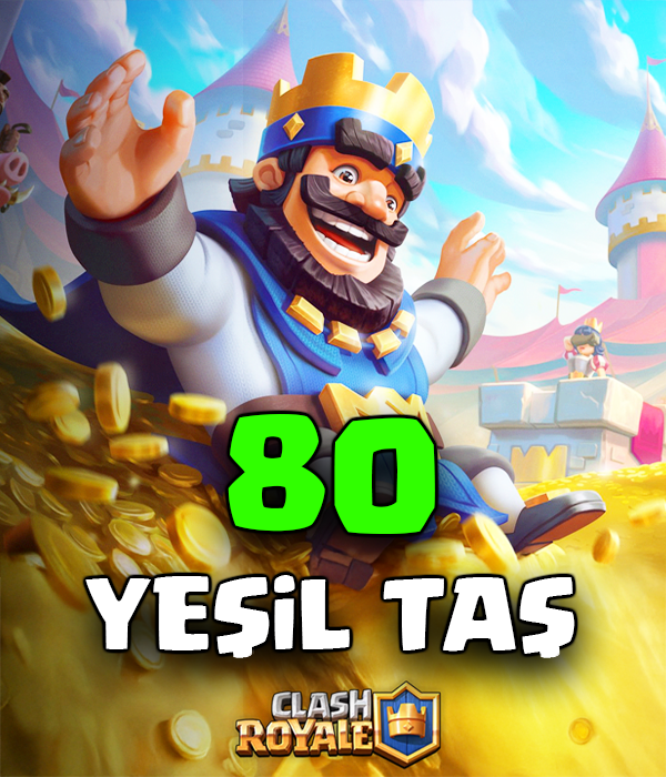 Clash Royale 80 Avuç Dolusu Taş