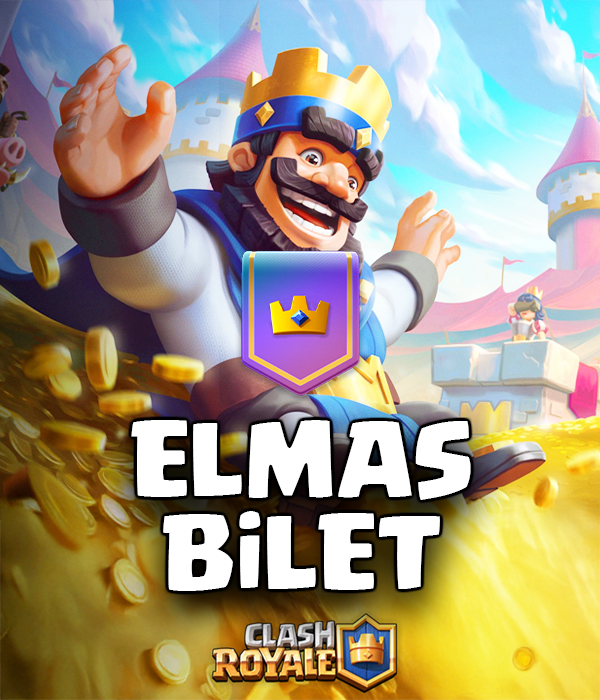 Clash Royale Elmas Bilet -Elmas Pass
