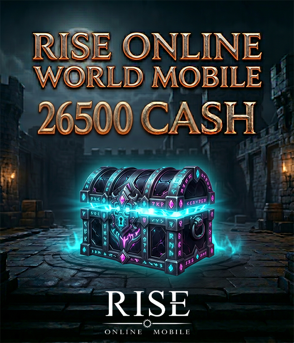 Rise Online World Mobile 26500 Cash