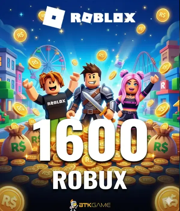 Roblox 1600 Robux