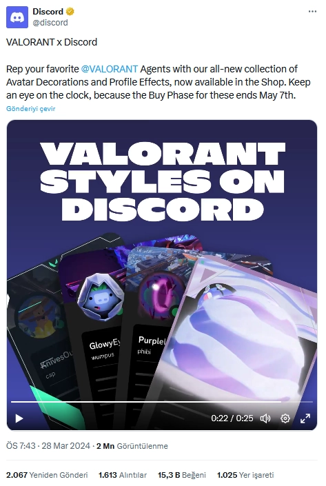 Discord x Valorant İş Birliği Duyuruldu!!