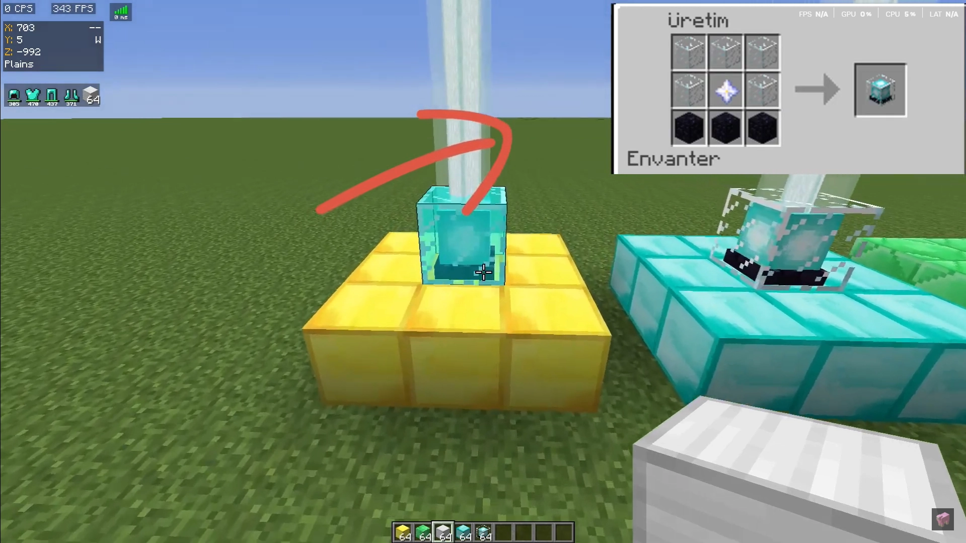 Minecraft Fener Nasıl Yapılır?