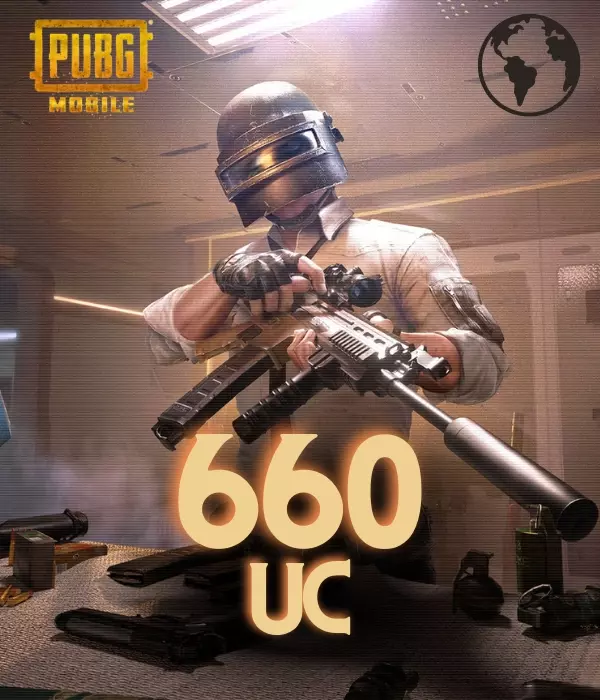 Pubg Mobile 660 UC - Global