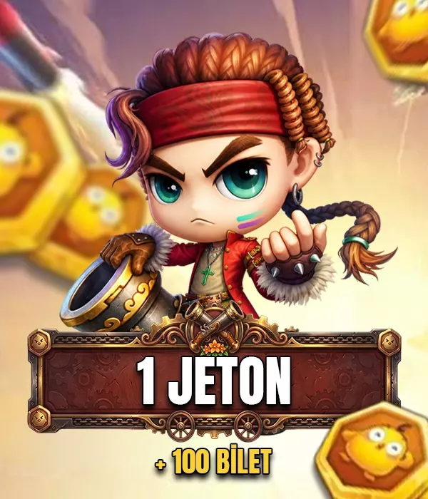 1 Civciv Jetonu + 100 Bilet