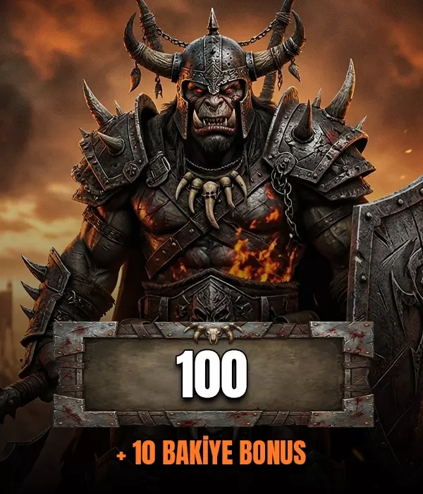 The Knight World 100 + 10 Bakiye
