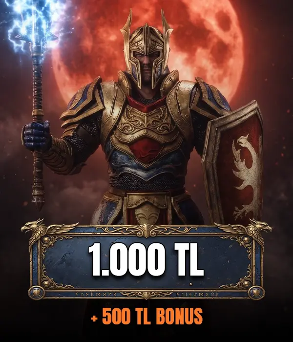 SimurgameKO 1000+500TL Bakiye
