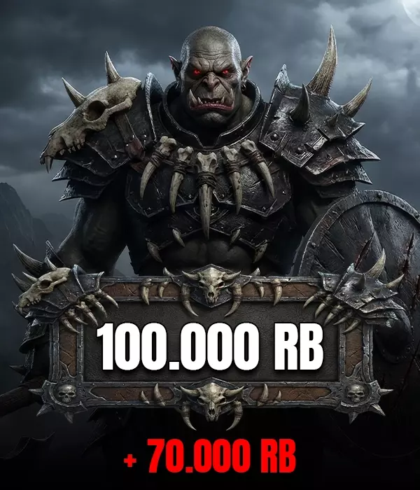 BRETHKO 100000 RB + 70000 RB Bonus