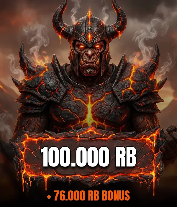 Fightko 100000 RB + 76000 RB Bonus