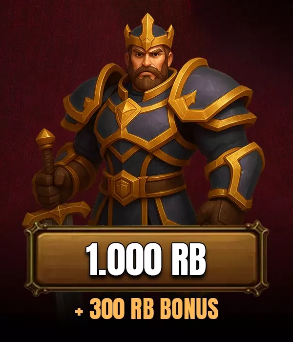 TR KO 1000 RB + 300 RB Bonus