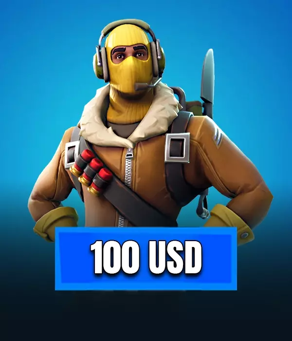 Fortnite 13500 V-Papel Hediye Kartı 100 USD