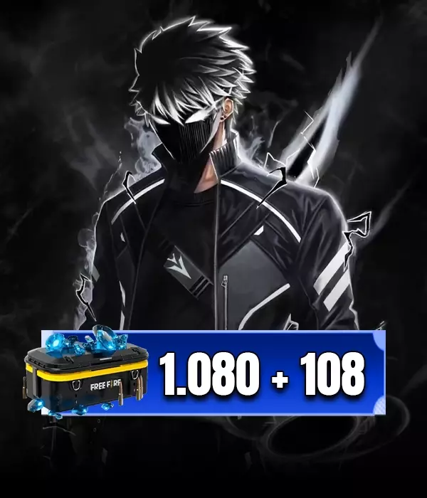Free Fire 1080 + 108 Diamond