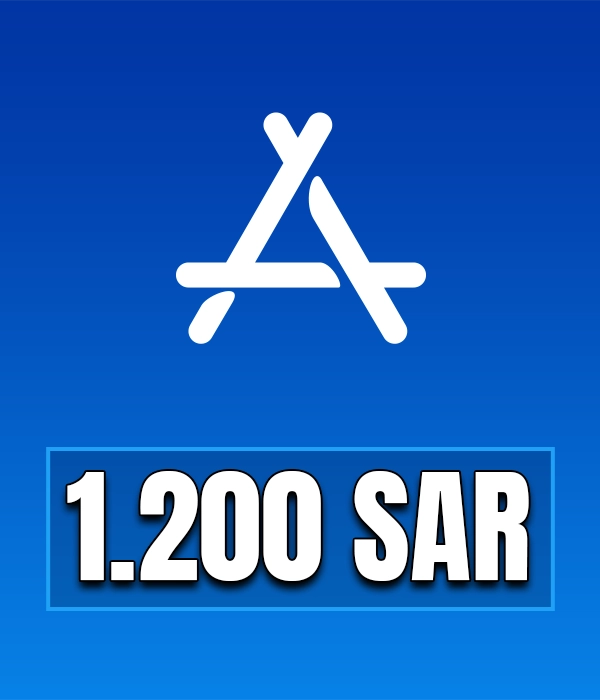 App Store & iTunes Gift Card 1200 SR