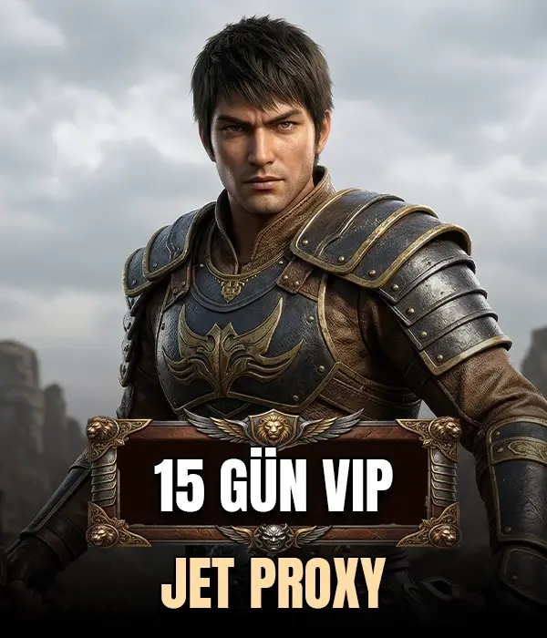 Jet Proxy 15 Gün VIP Server