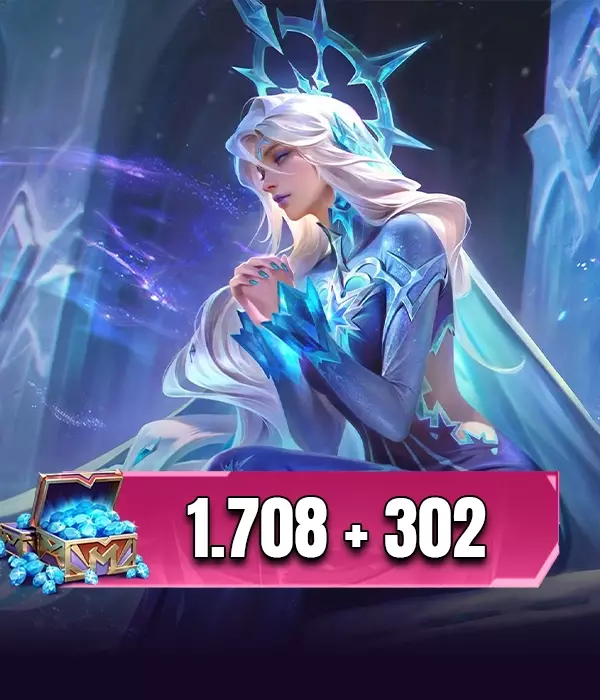 Mobile Legends 1708 + 302 Elmas