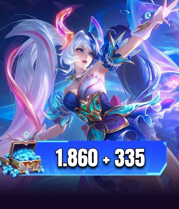 Mobile Legends 1860 + 335 Elmas
