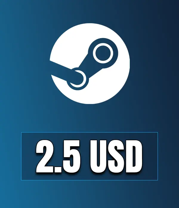 Steam 2.5 USD