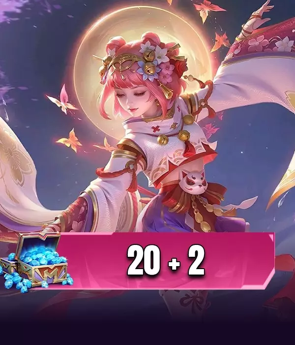Mobile Legends 20 + 2  Elmas
