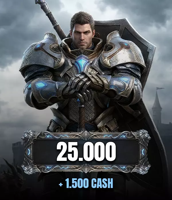 Rise Online World 25.000 Cash + 1.500 Cash