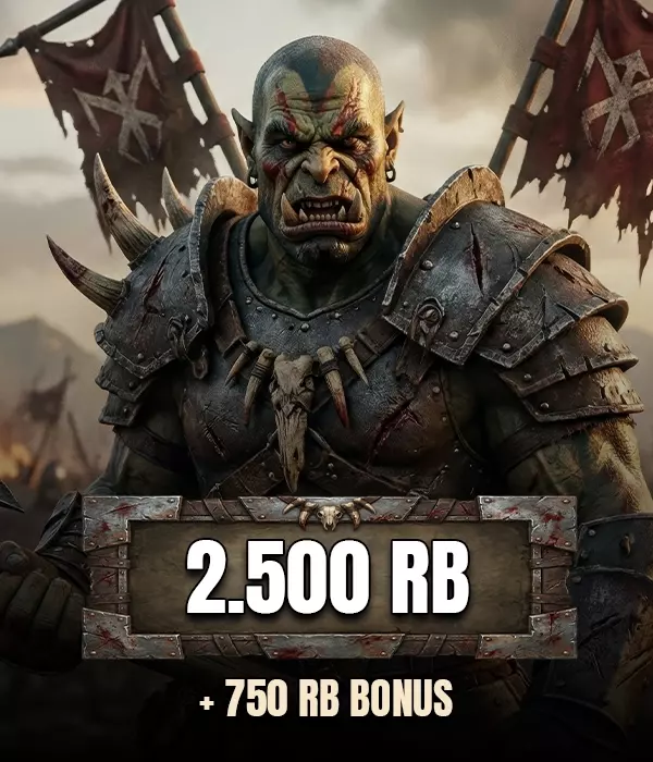 World Of Knight 2500 RB + 750 RB Bonus