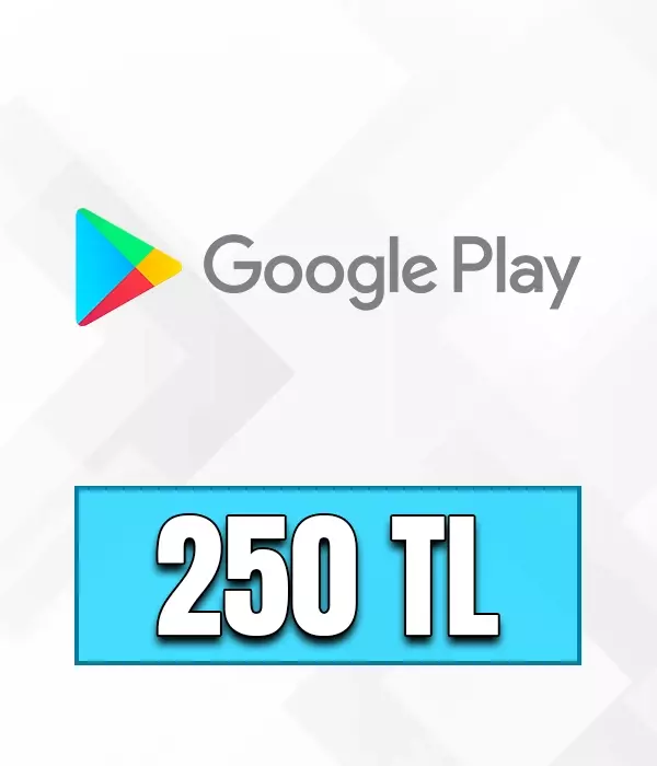Google Play 250 TL Hediye Kartı