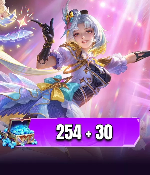 Mobile Legends 254 + 30 Elmas
