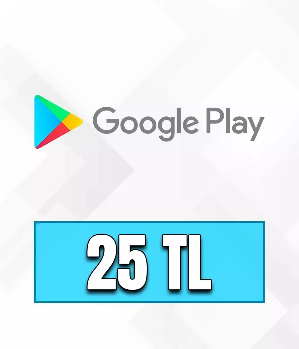 Google Play 25 TL Hediye Kartı