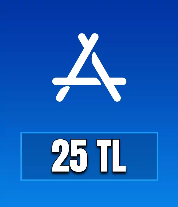 Apple Store & iTunes Hediye Kartı 25 TL