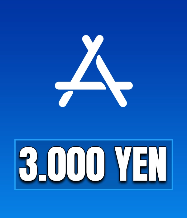 App Store & iTunes Gift Card 3000 YEN